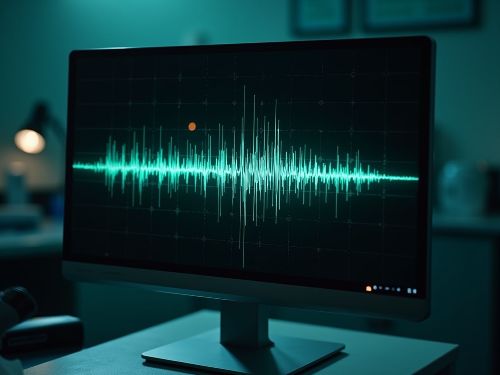 Static interference breaking up a heart-rate trace — physiology breaking the technique.